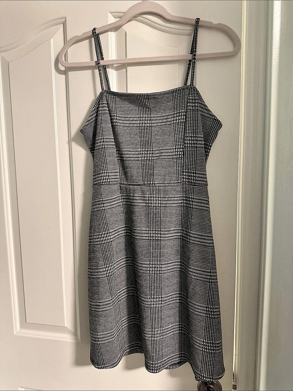 Express Checkered Mini Dress